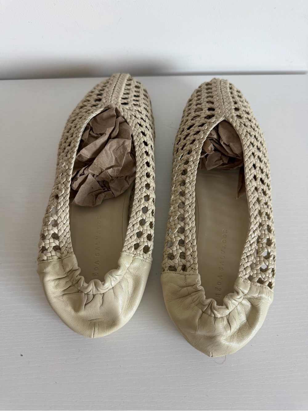 Freda Salvador 8 Riley Open Weave Ballet Flat - Picture 9 of 11